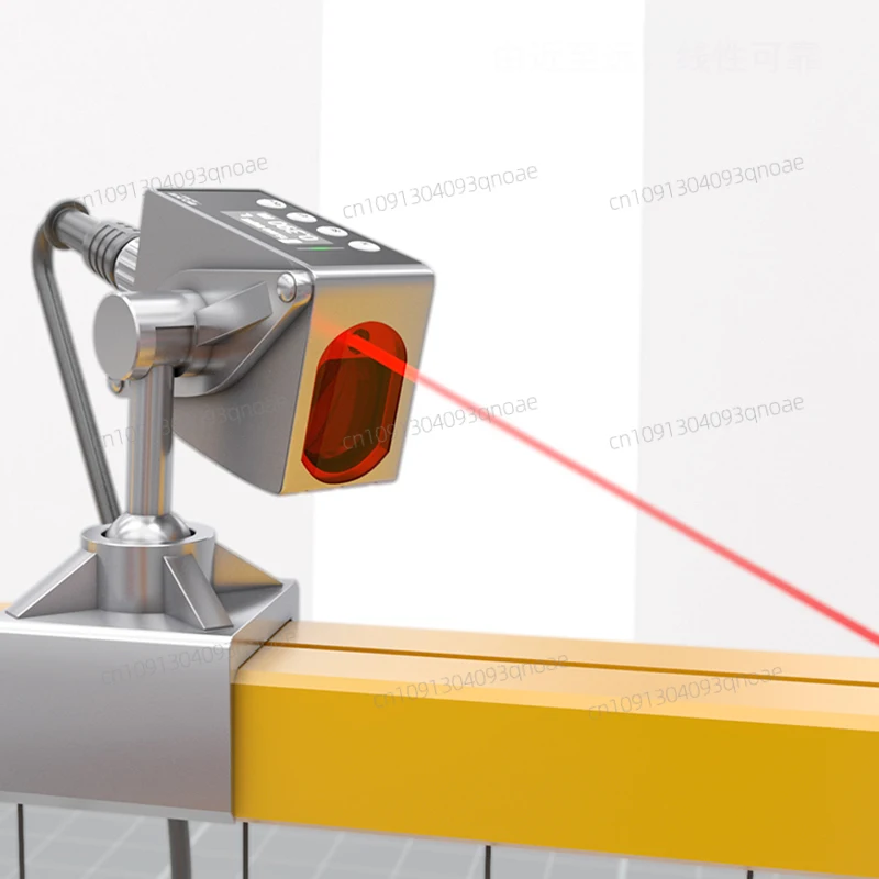 

50m long distance displacement ranging sensor TOF photoelectric switch RS485 communication analog quantity