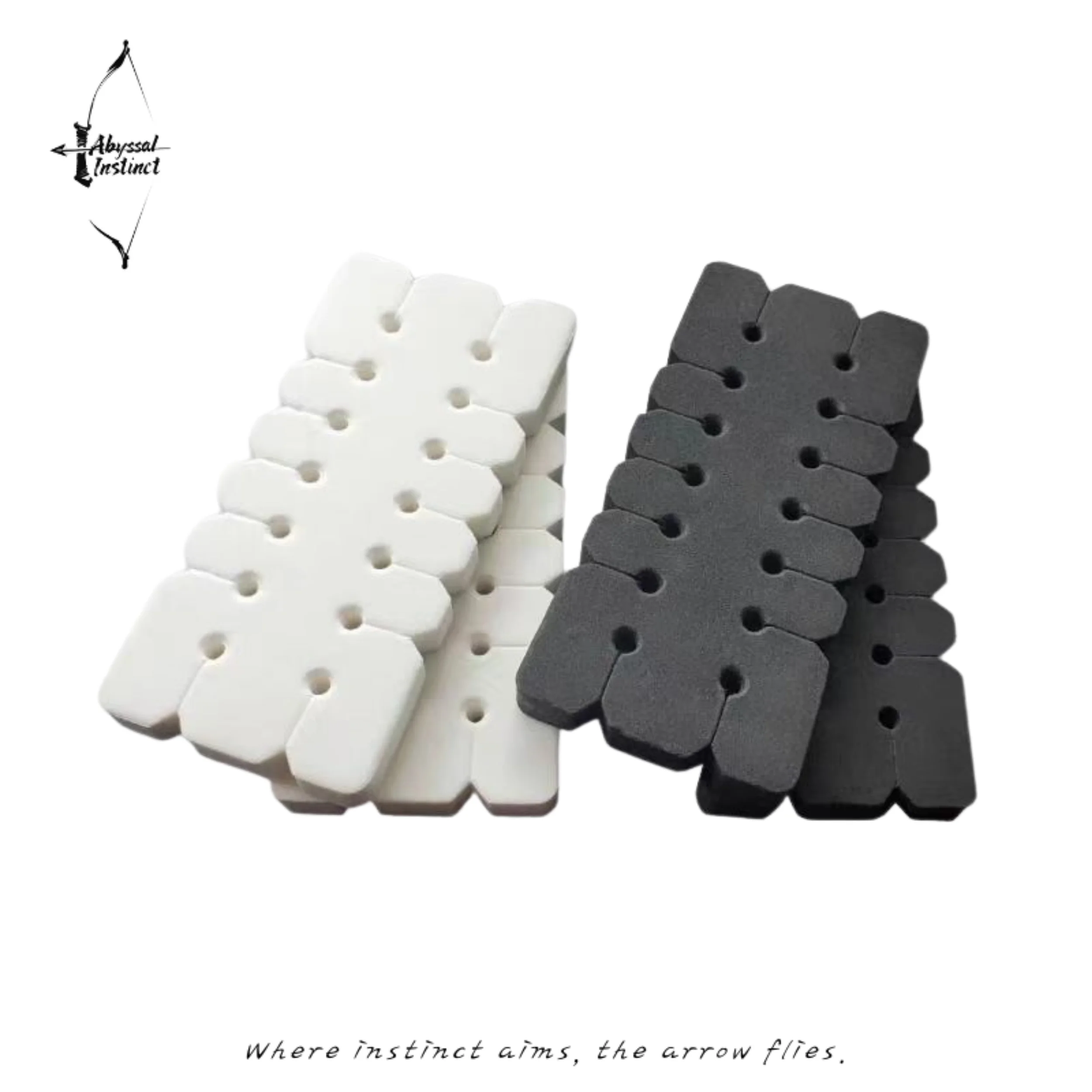 Arrow Display Stand for Hunting - 14 Slot PVC Arrow Rack, Organized Storage for Recurve & Traditional Bow Arrows