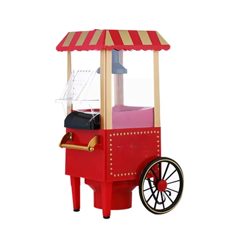 Automatic classic car popcorn machine, trolley electric popping machine