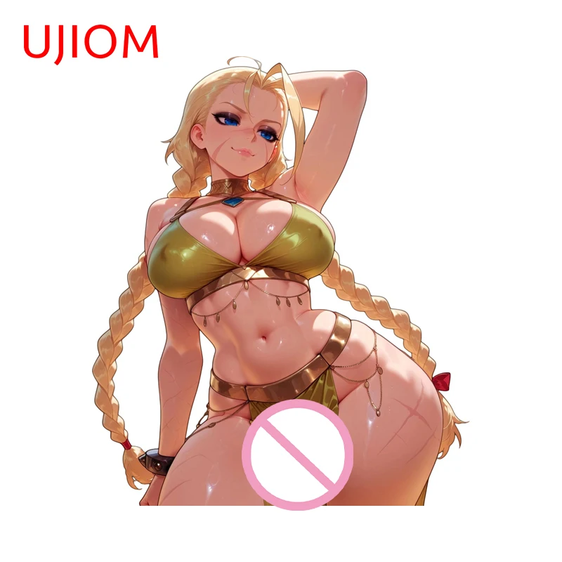 UJIOM Futanari dancing diva Cammy White Wall Sticker cool fighter  Air Conditioner Decals Vinyl Living Room Decoration