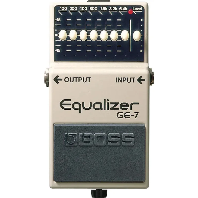 -Graphic Equalizer Compact EQ Pedal With Bands Of Adjustable EQ Sliders