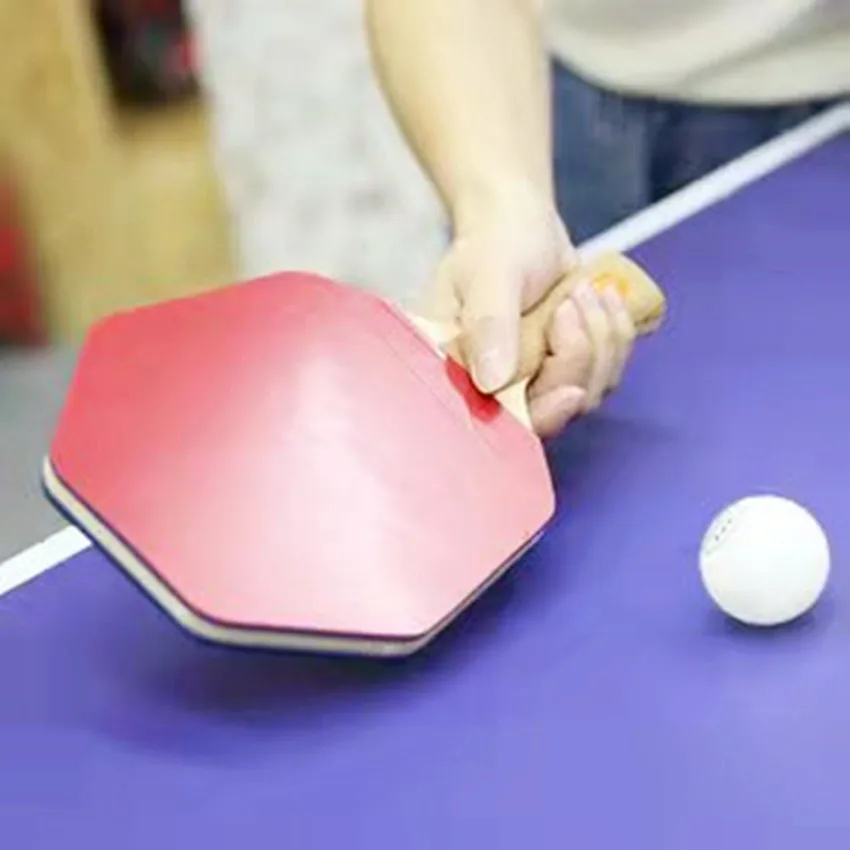 Cybershape high grade de madeira manualmente lâmina de tênis de mesa fl & cs aperto hexagonal ping pong board para jogadores ofensivos concorrência