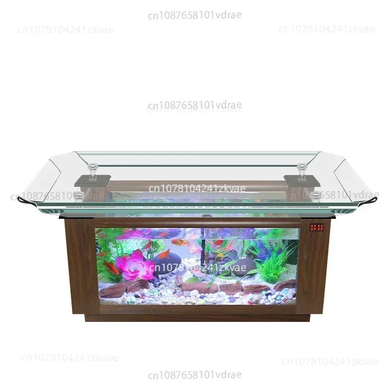 

Glass Coffee Table Fish Important Desk New product High Quality Table Aquarium