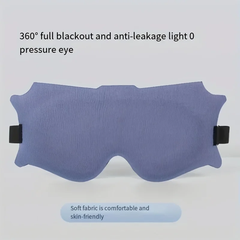 Ultimate Sleep Eye Mask - Adjustable 3D Stereoscopic Eye Mask, Perfectly Blocking Light, Ensuring Uninterrupted Sleep