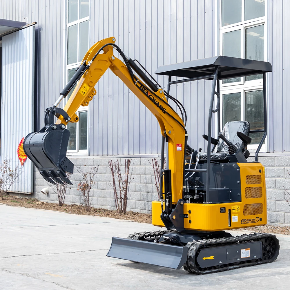 For sale Mini Excavator 1.5, 2 tons Crawler Excavator Farm Garden Euro 5 Mini Small Excavator Diesel Engine Hydraulic Customized