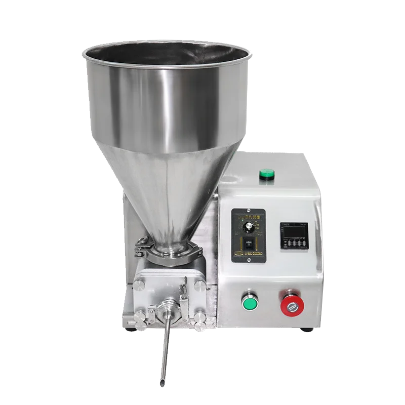 Mini Cake Batter Croissants Tabletop Paste Desktop Automatic Cream Cheese Filling Machines Automatic for Food Jam Cream Paste