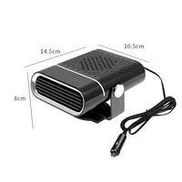 For Car Home 150W 12V/24V Car Heater Electric Heating Fan Portable Electric Dryer Windshield Defogging Demister Defroster