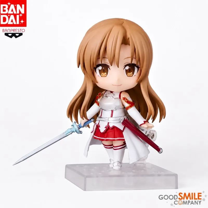 

In Stock Bandai Original Bandai Gsc Sword Art Online Asuna Action Figure Model Doll Brand New Boxed Anime Characters Toys Model