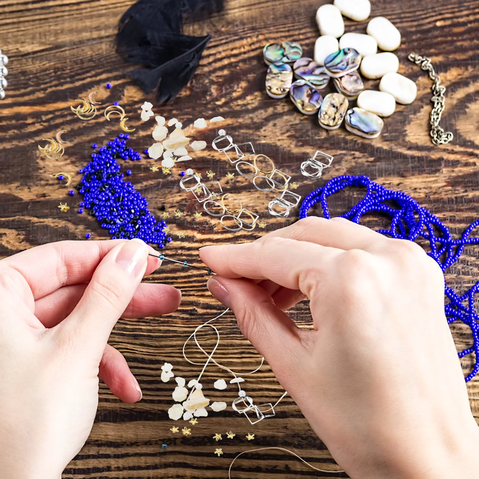 

3 Boxes Resin Fillers Alloy Epoxy Glossy Charm Accessories for Handmade Resin Jewelry Scrapbooking Phone Decoration