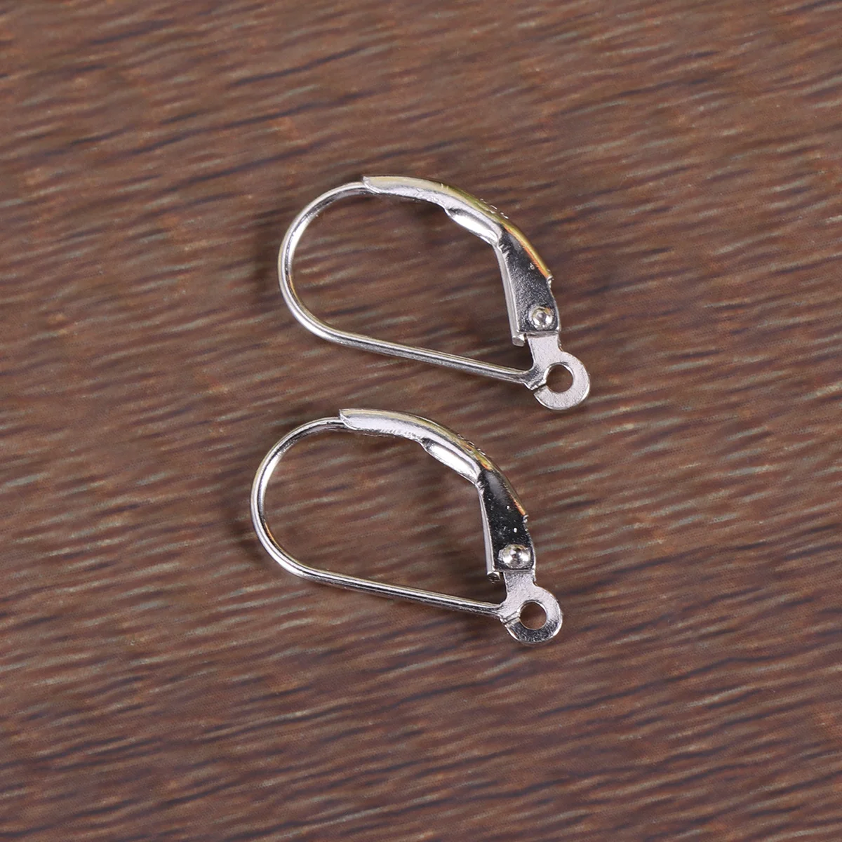

3 Pairs French Ear Hook DIY Jewelry Accessories Oval Wire Clasps D-Shaped Clips Earring Metal Earrings