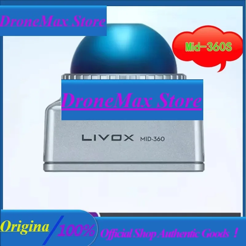DroMaDJI Livox Mid-360 / Mid-360S 3D Solid State LIDAR Minimal Detection Range Original In Stock Upgrade Mid360 To Mid360s