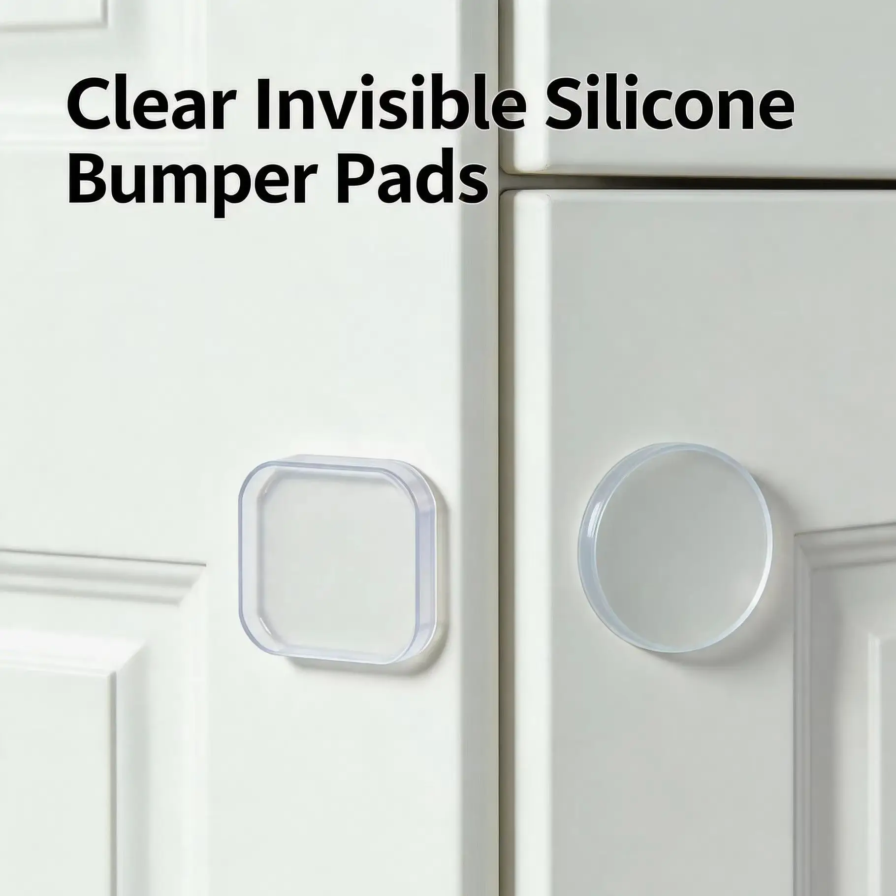 

6pcs Silicone Door Stopper Stickers Handle Bumpers Adhesive Mute Anti-Shock Protect Pad Transparent Waterproof Door Stopper Pad