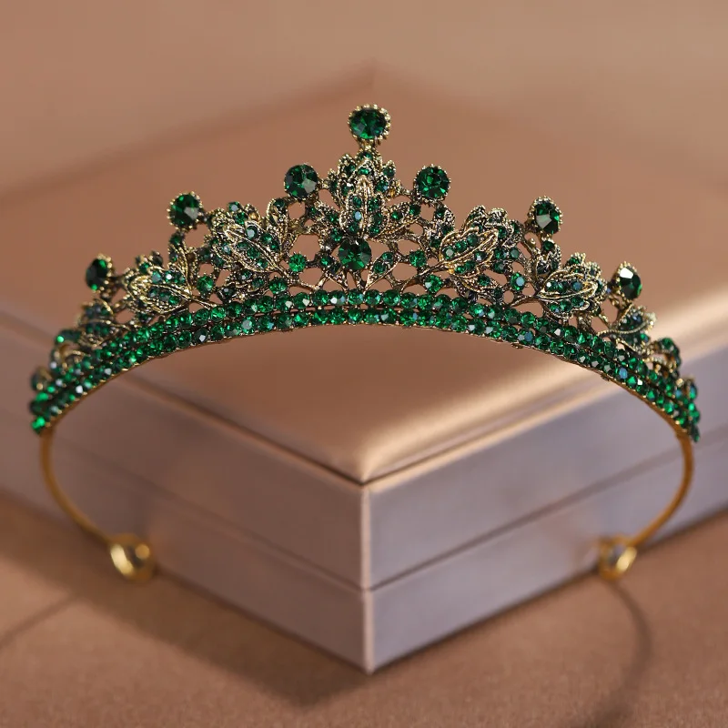 Bridal Headwear Full Of Exquisite Atmosphere Charming Fashion Silver-colour Ladies' Crown For Wedding image 3