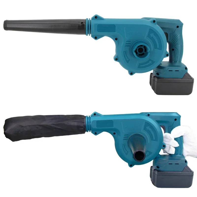 2 In1 Cordless Electric Air Blower Set for Makita 18V Battery lowable/Aspirable Dust Cleaner Tool Dust Collector Blowing Suction