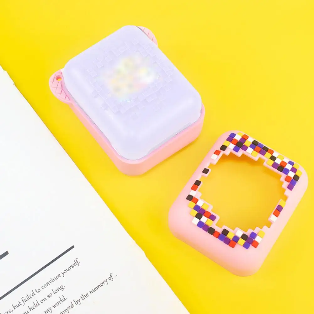 Case For Bitzee Interactive Toy Digital Pet Soft Silicone Shell Waterproof Anti-fall Protective Cover With Lanyard Strap