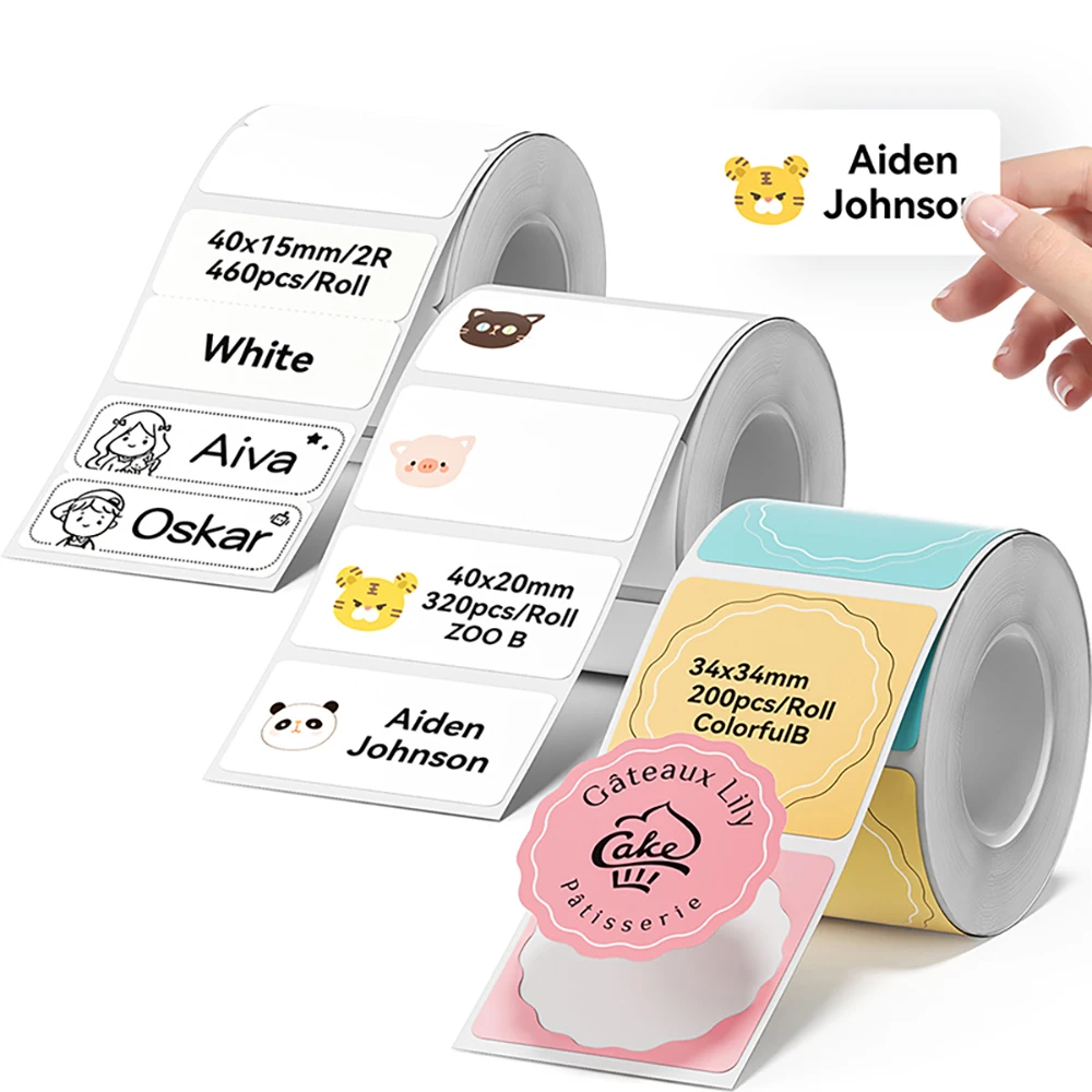 3 Rolls Thermal Lab… - image