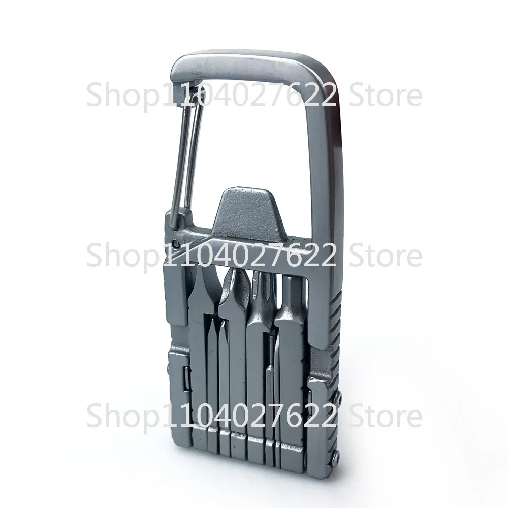 13 In 1 Mini Tools Kit Multi Functional Combination Standard Tool Screwdriver Mobile Phone Holder Folding Outdoor Bottle Opener