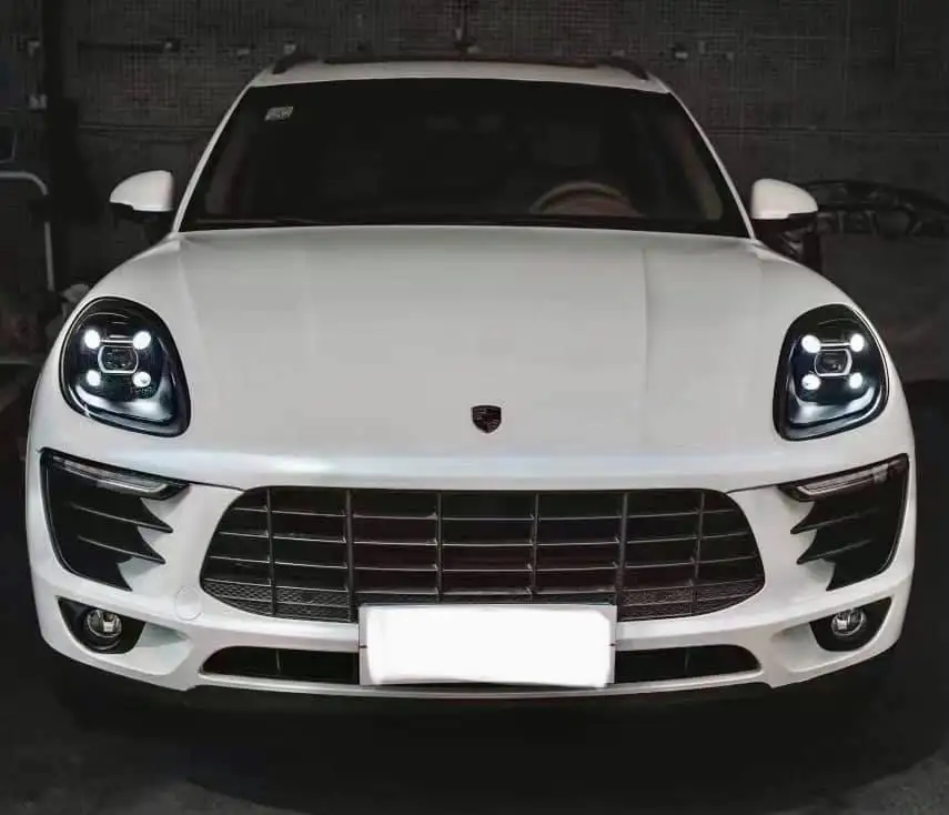 Feebest LED Headlight For  Macan 2014 2015 2016 2017 Upgrade to 2018 Front Head Lamps Left Right Side Front Lamp Light