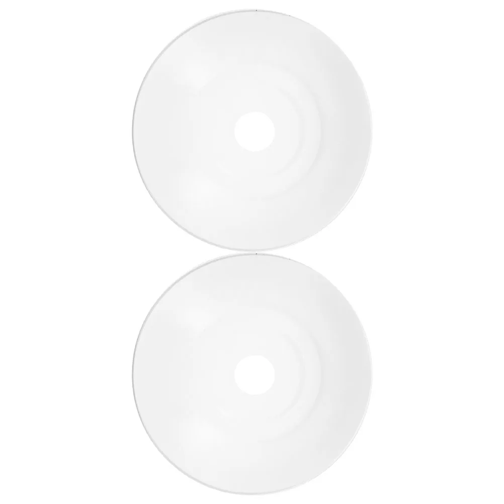 

2pcs Industrial Waterproof Lamp Shade Iron Retro Outdoor Pendant Light Cover For Street Garden Factory Lighting Decor