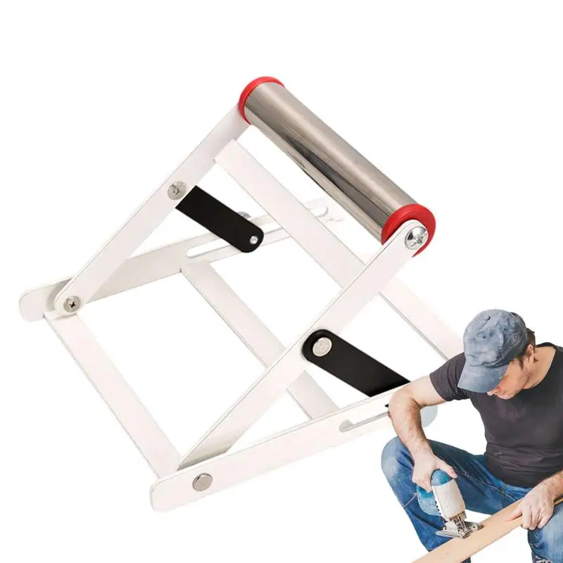 Adjustable Cutting Machine Attachment Support Frame Table Saw Stand Height Adjustable Metal Cutting Machine Work Support Stand