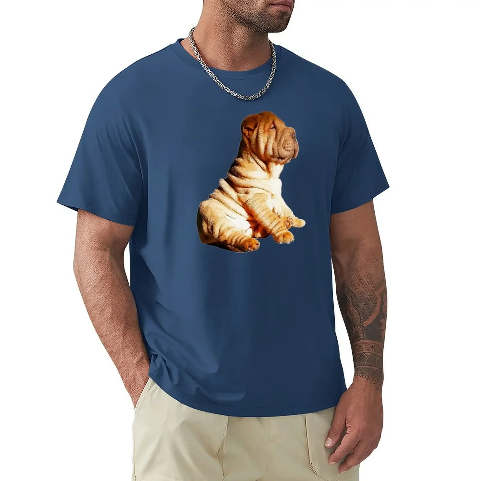 Shar Pei Cute Puppy Dog T-Shirt shirts graphic tees anime t shirts vintage graphic tee plus size clothes mens t shirt