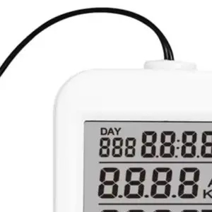 Controlled Power Strip Outlet for Aquarium Refrigerator Greenhouse Reptile Tank 40 to 120C 10A PC Flame Retardant