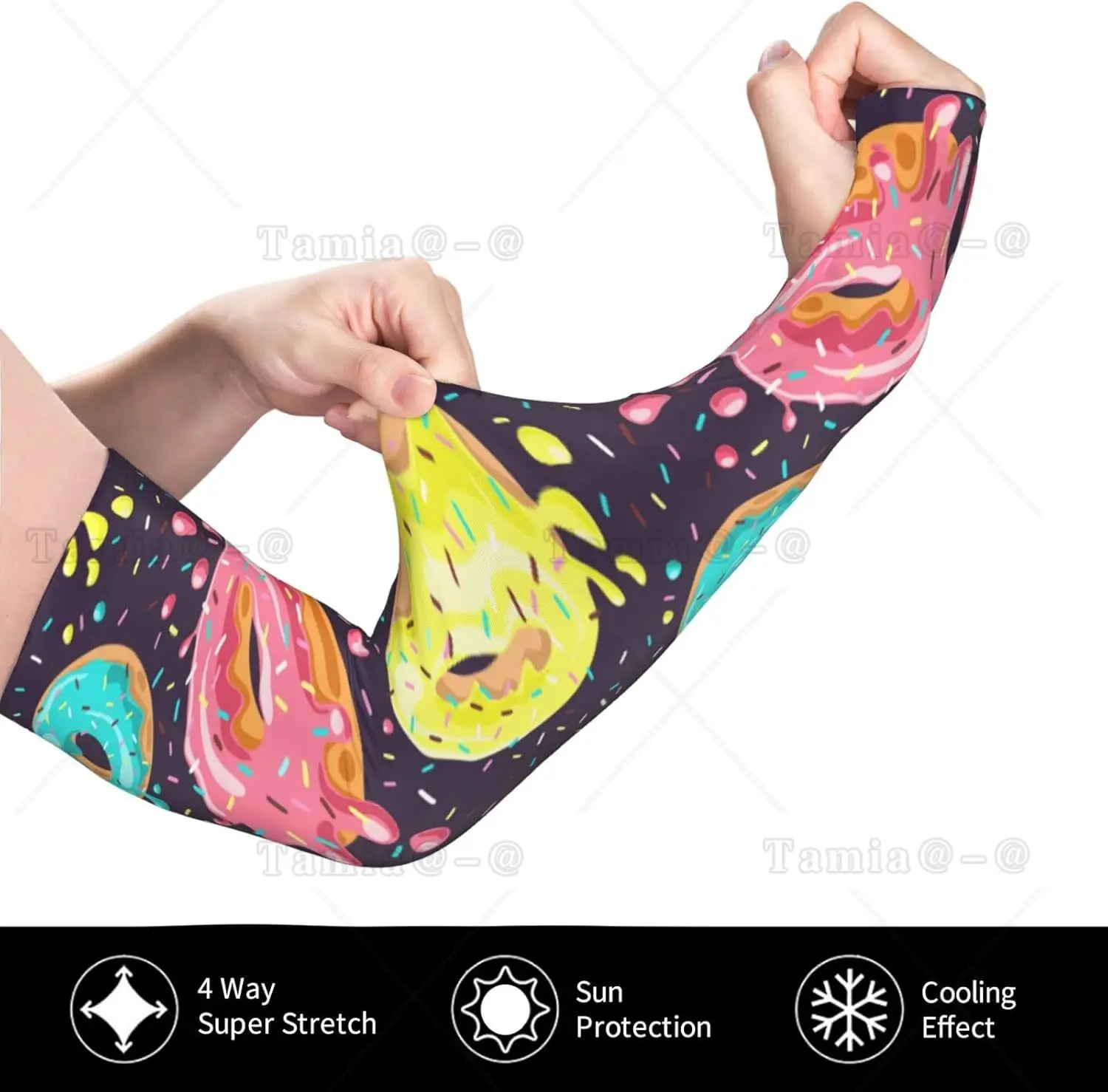 Volleyball Arm Sleeves For Men Women, Compression Baseball Arm Sleeves Uv Protection, Summer Sports Forearm Sleeve