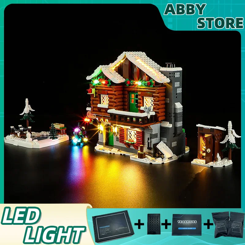 DIY LED Light Kit For LEGO 10325 Winter Alpine Lodge (Only LED Light,Without Blocks Model)