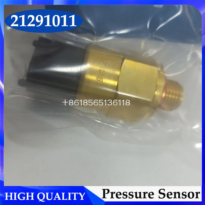 

21291011 20450687 20585158 Oil Pressure Sensor for Excavator EC210 EC240 EC290 EC330 EC360 EC460 BLC Pressure Sensor Truck Parts