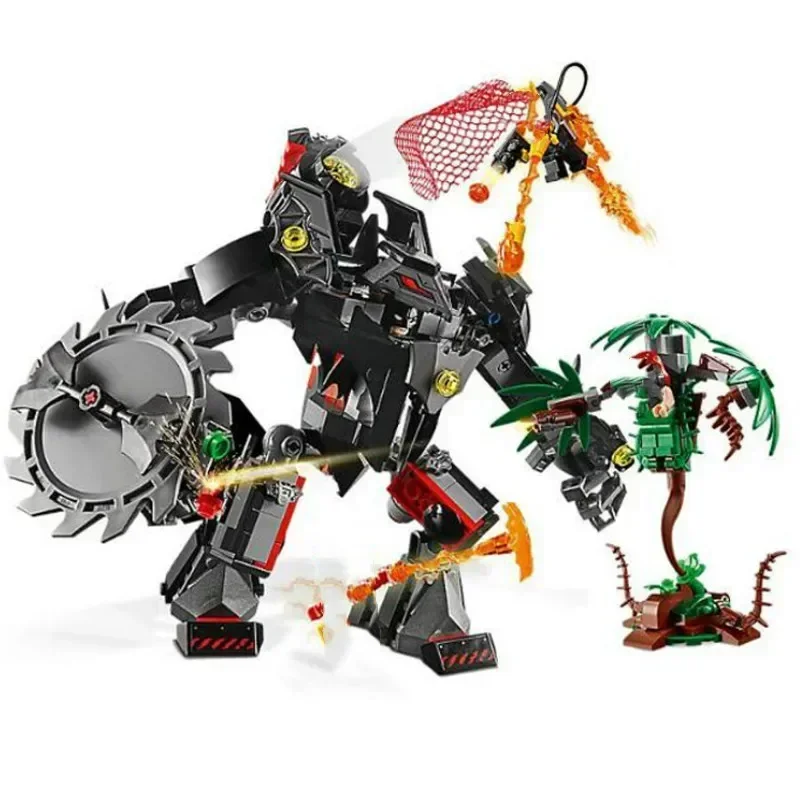 

375pcs Mecha Battle Building Block Compatible Lepining 64046 Bricks DIY Ninjing Series Toys for Kid Children Christmas Gifts