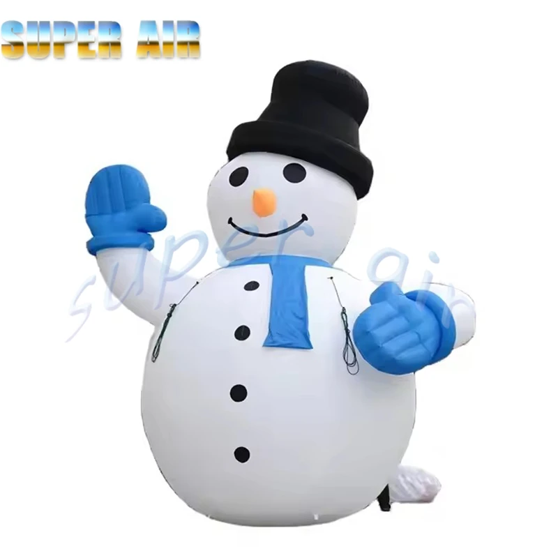 크리스마스를 위한 야외 장식 거대한 풍선 눈사람