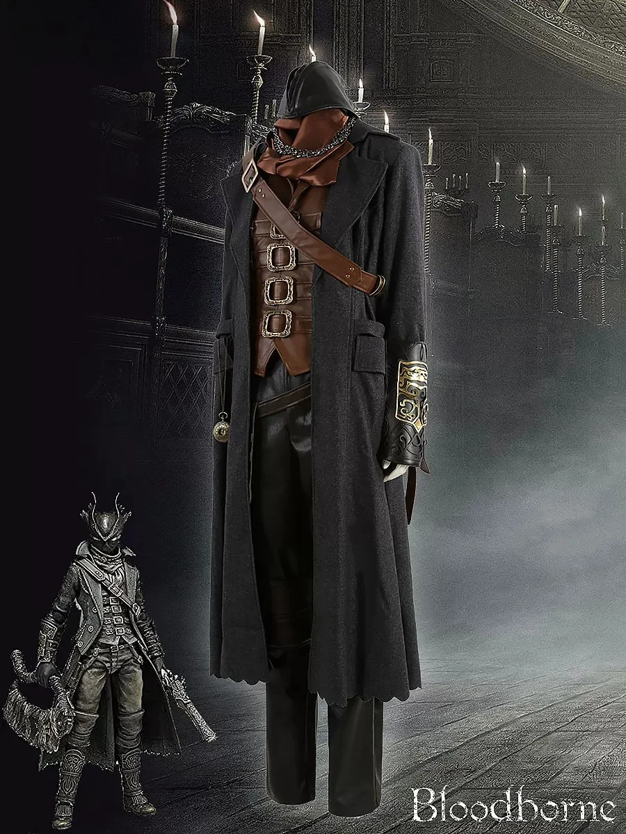 Bloodborne Gehrman Cosplay Costume Adult Customized Role Players Game for Halloween Carnival Comic con Themed Party view 3