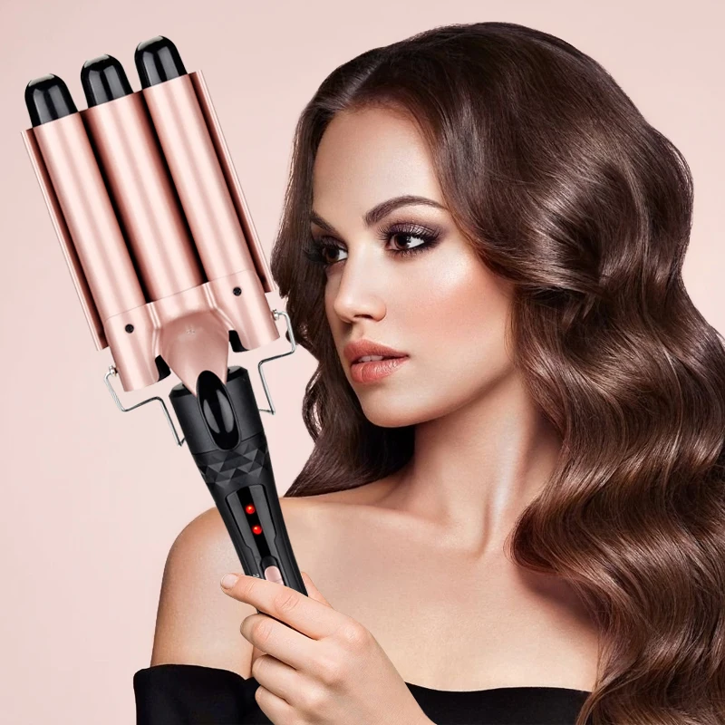 Desain baru Minor dari alat pengeriting rambut kombinasi alat pengeriting rambut yang paling populer dan dapat dipertukarkan