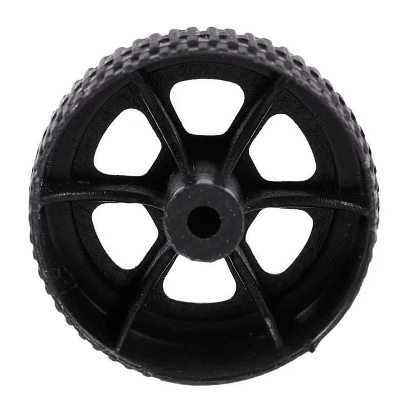 ODIES-Plastic Roll 2Mm Dia Shaft Car Truck Model Wheel 20Mmx6mm 80Pcs