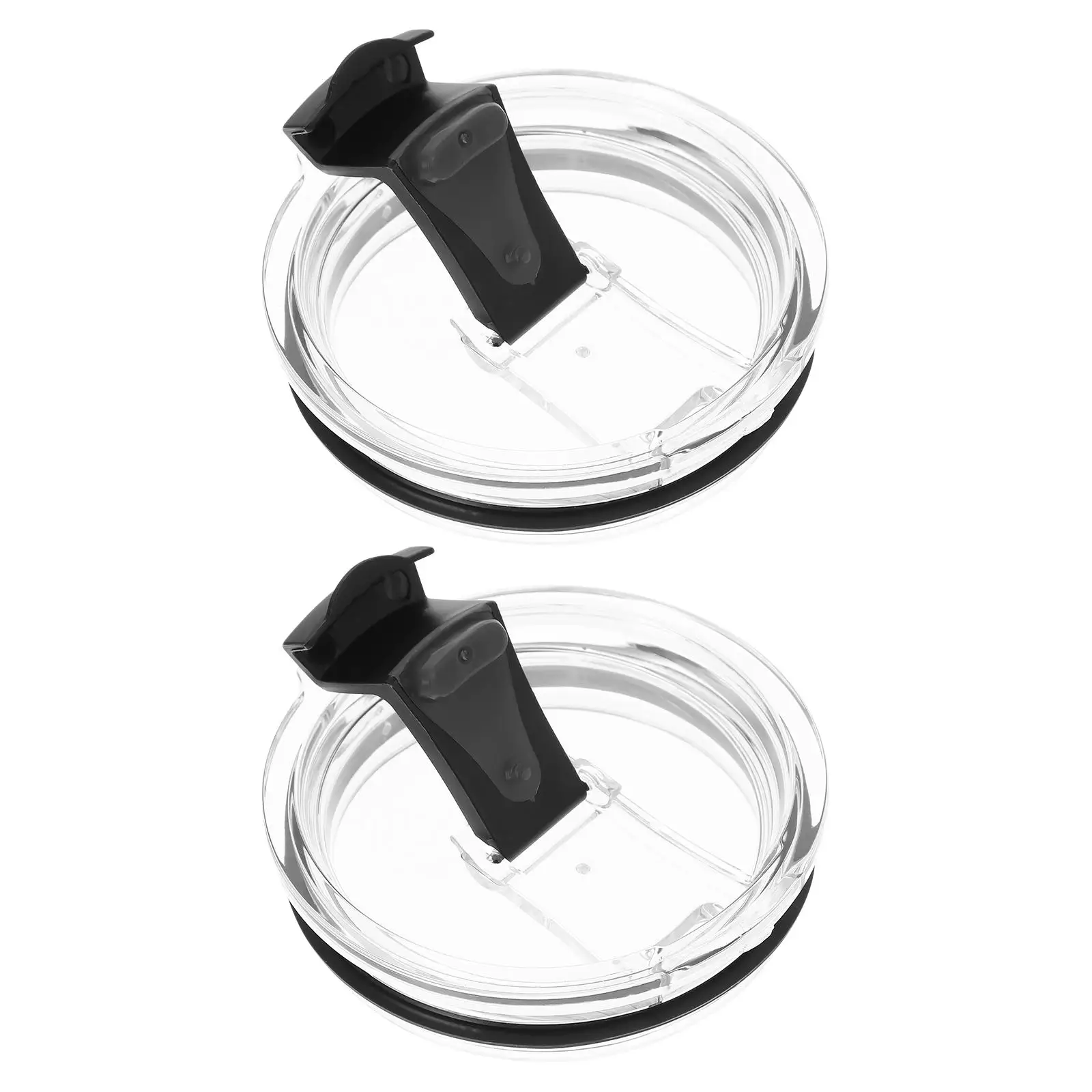 

2Pcs Leakproof Lid for Tumbler EcoFriendly NonToxic Fits Vacuum Insulated Hot Cold