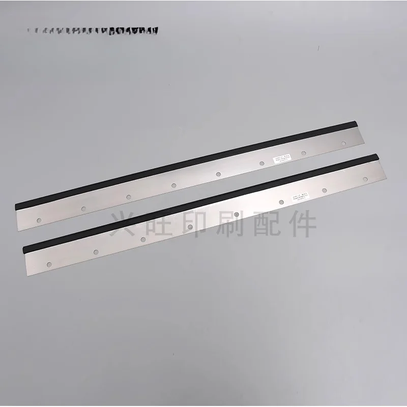 Roland 200 印刷機スクレーパープレート用 1 個 (長さ 800、幅 65、8 穴)