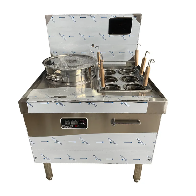 

Commercial Noodle Cooker 220/380V Customized Multi-Head Timing And Temperature Control Noodle Cooker