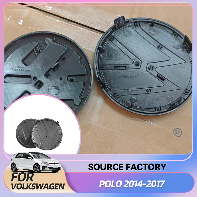 

Горячие антенны, 2 шт., замена передней и задней части, передняя эмблема 120 мм + задний багажник 110 мм для Polo 2014 2015 2016 2017, эмблема крышки Lo