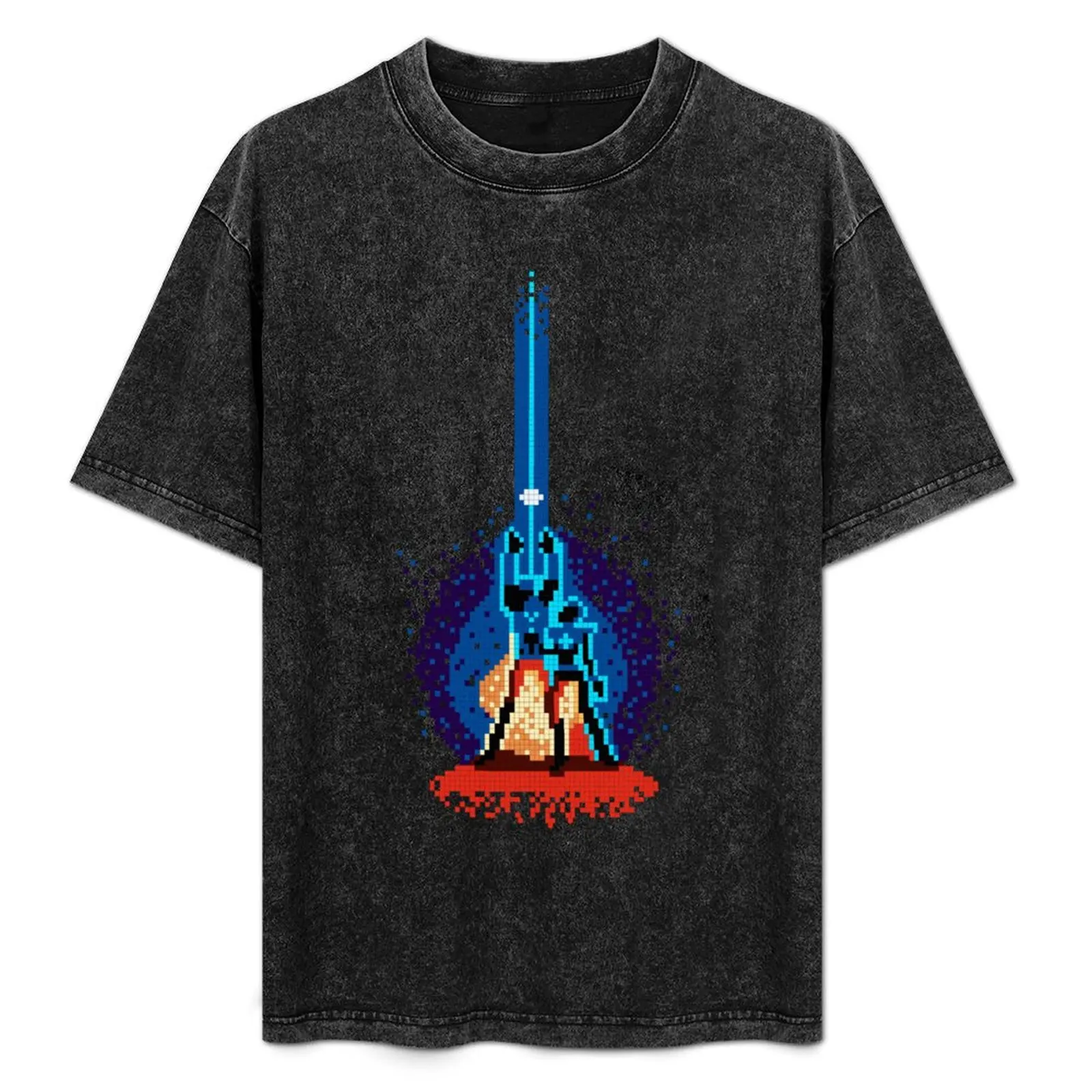 

Tron Pixelated T-Shirt Plus Size Workout Short Sleeve Top
