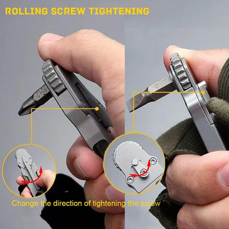 420 Stainless Steel Crowbar Multi-functional Adjustable Wrench Screwdriver Pocket Tool Hanger Pry Bar Bottle Opener EDC Tool