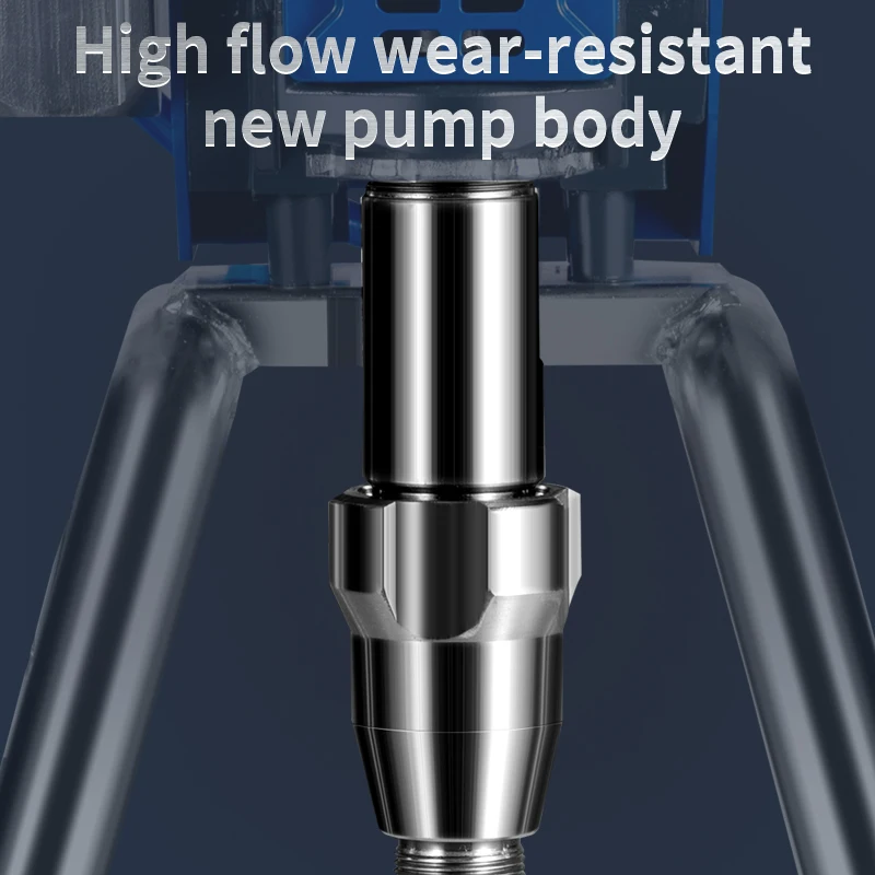 مكبس كهربائي جديد ماكينة رش بدون هواء عالية الضغط مستحلب طلاء اللاتكس مسدس رش الطلاء ماكينة رش الطاقة