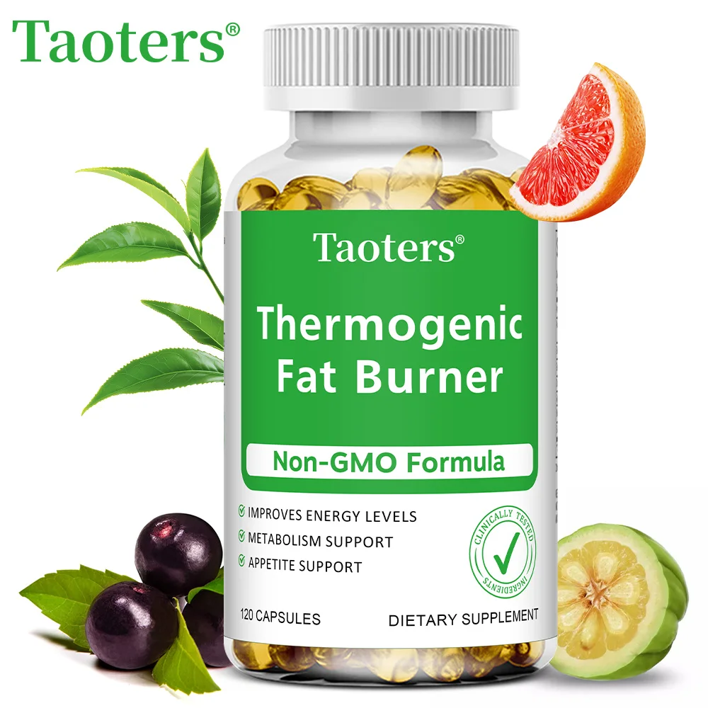 

Thermogenic Fat Burner for Women and Men, Weight Management & Bloat Relief, Supplements for Energy, Metabolism Support, Non-GMO