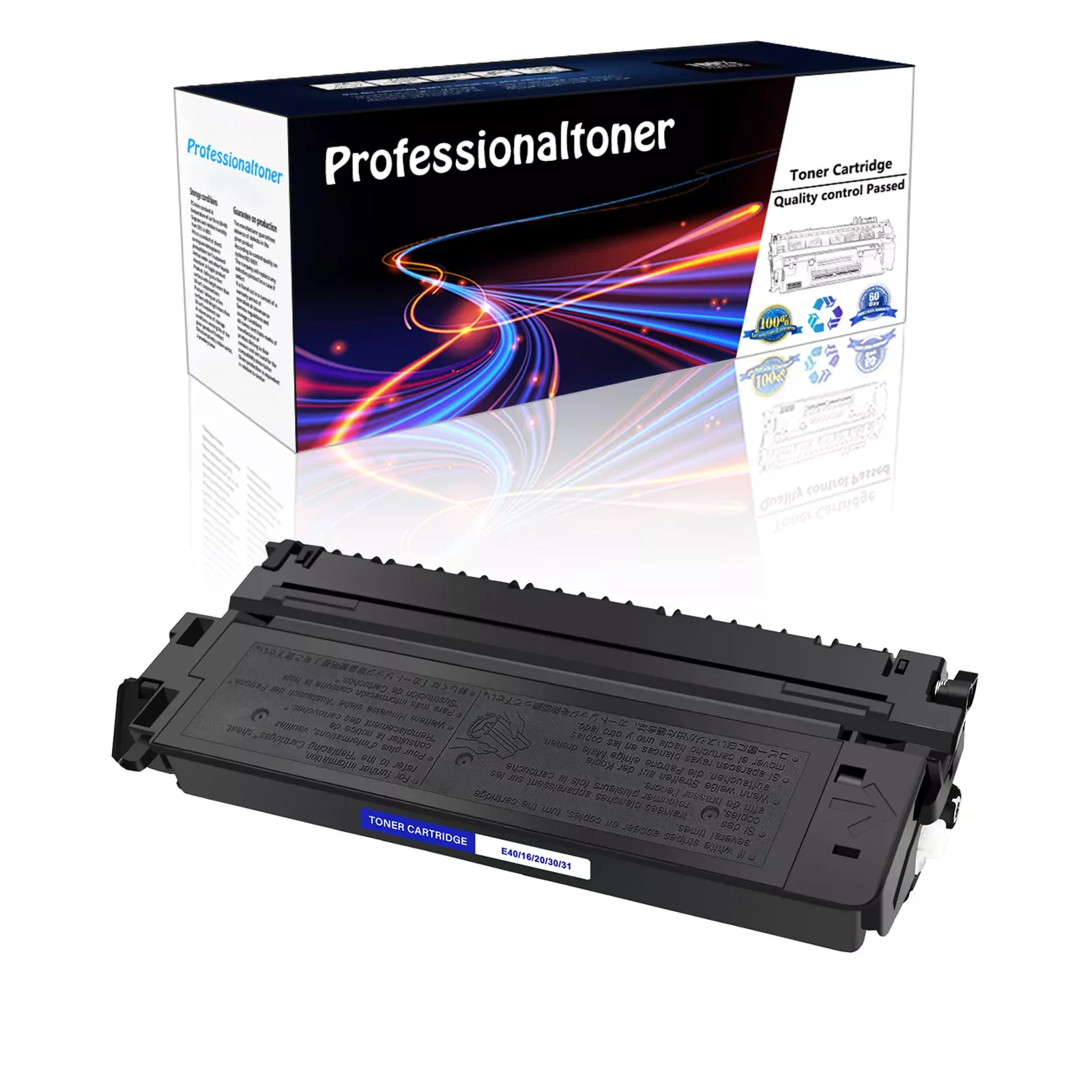 Greencycle E40 E-40 E30 E20 E16 Black Toner Cartridge Compatible for Canon PC-900 920 921 940 950 E20 E31 Laser Printer