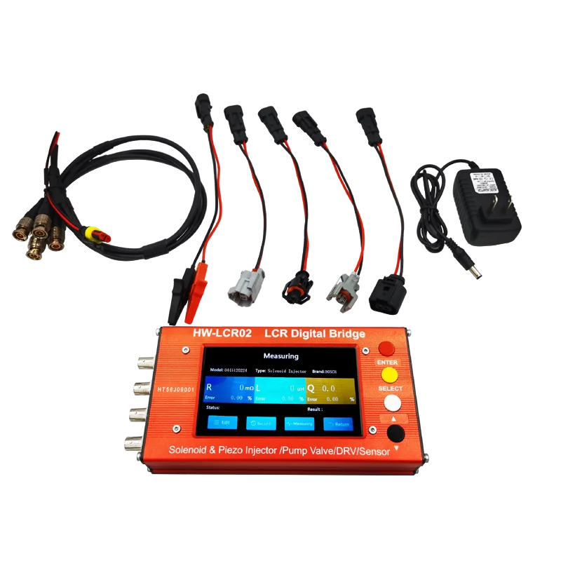 

Многофункциональный Соленоидный клапан инжектора LCR02 hwвт/клапан насоса/DRV/тестер датчиков, испытательная машина для ремонта автомобиля с общей топливной магистралью