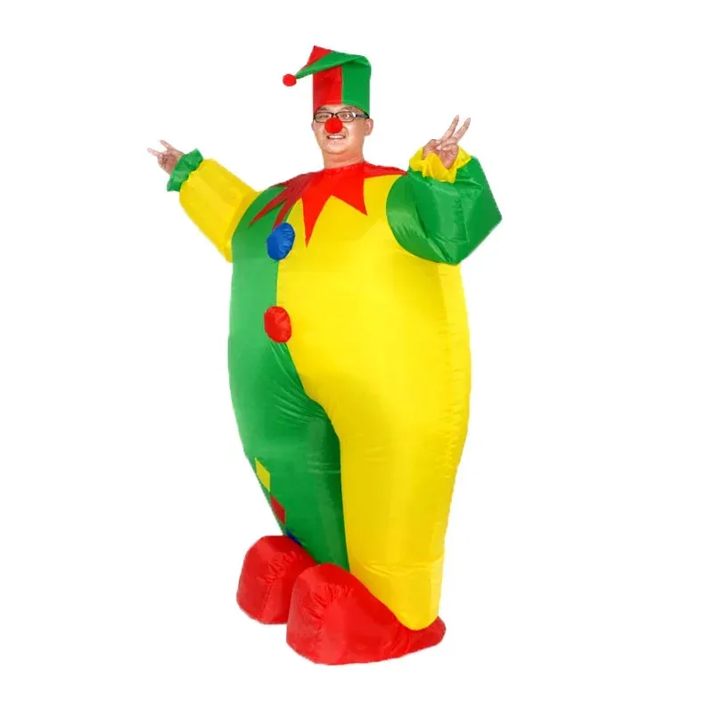 

NewAdult Cartoon Toy Inflatable Costume Halloween Party Carnival Cosplay For Women Men Clown Fancy Inflatable Costume BR10722025