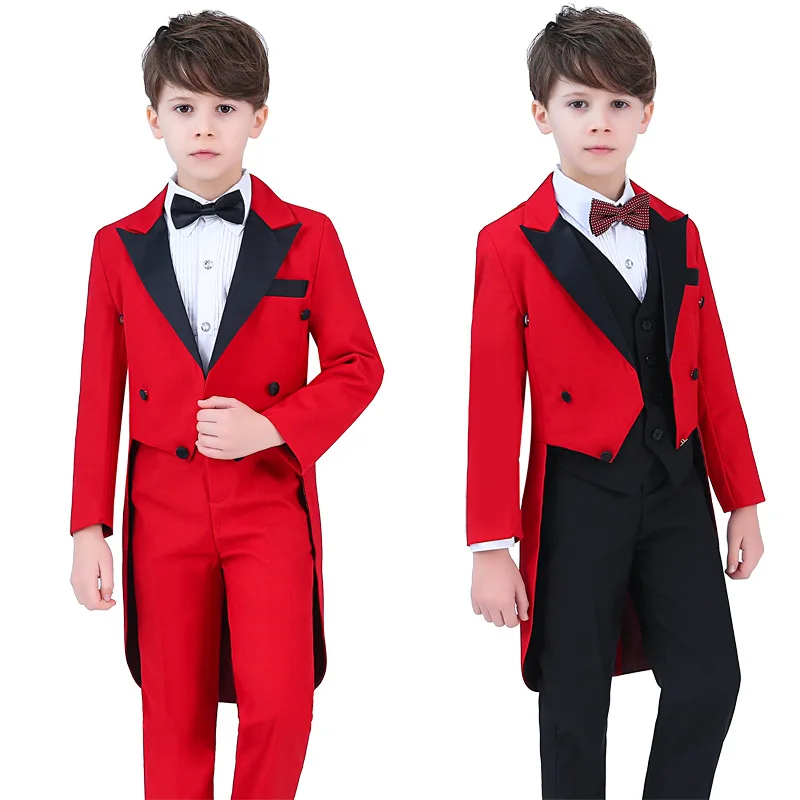 

JUCPKID Children Boys Suit Set 3-12 Years Wedding Suit For Kids Boy Children Boys Tuxedo Costumes Set Boys Suit Outfits Set
