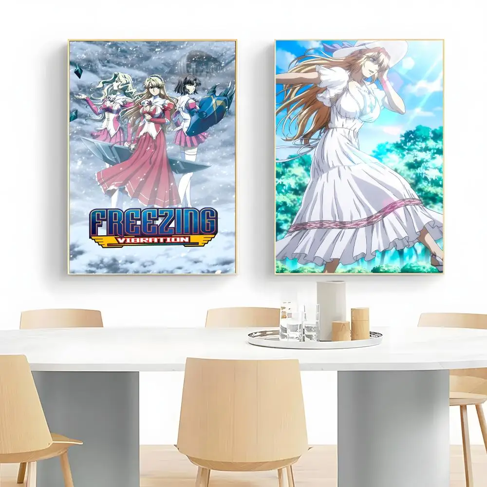 Action Anime Freezing Poster Wall Art Print Decorative Mural Home Decor Gift Unframed