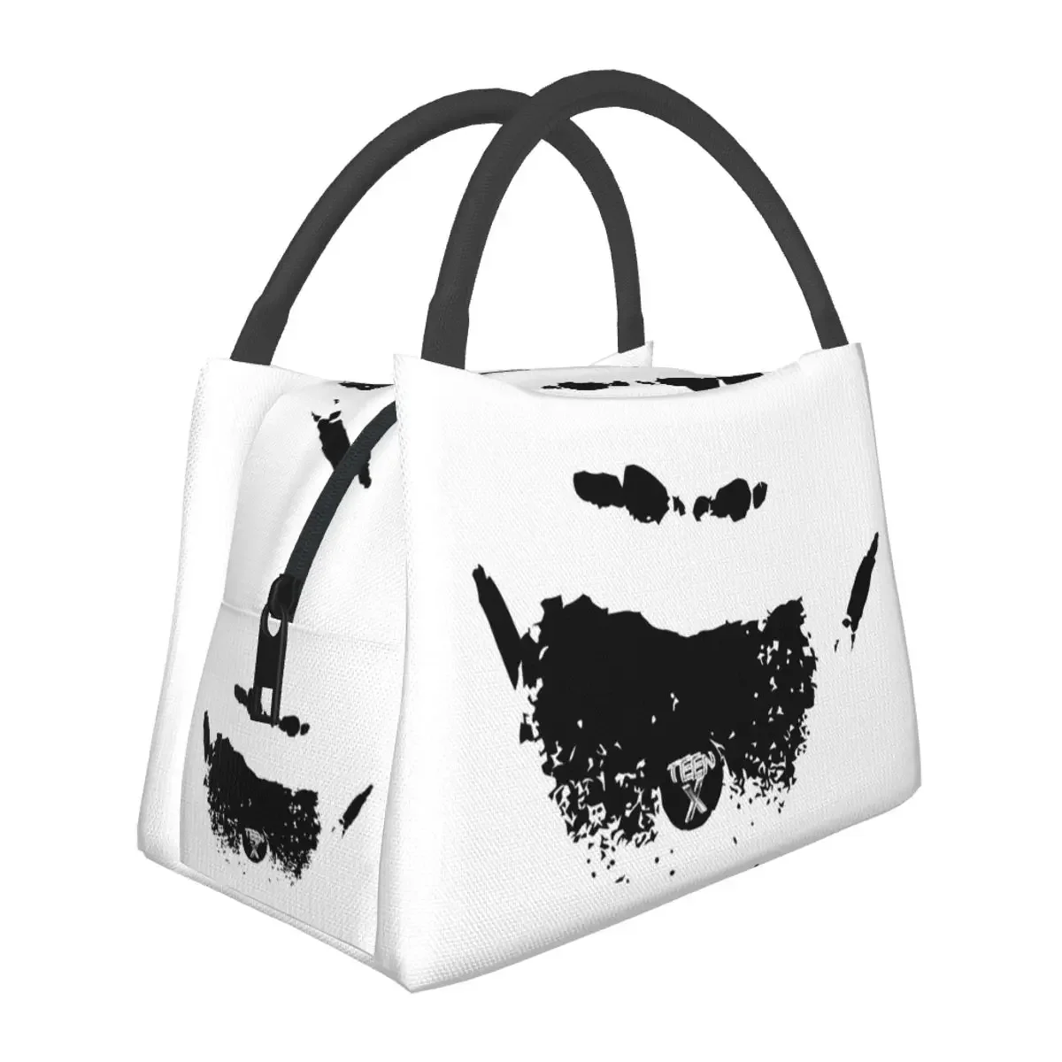 

Ken Carson Merch Teen X Сумки для обеда Изолированная коробка для бенто Портативная сумка для обеда Сумки для пикника Термосумка для женщин и детей Работа