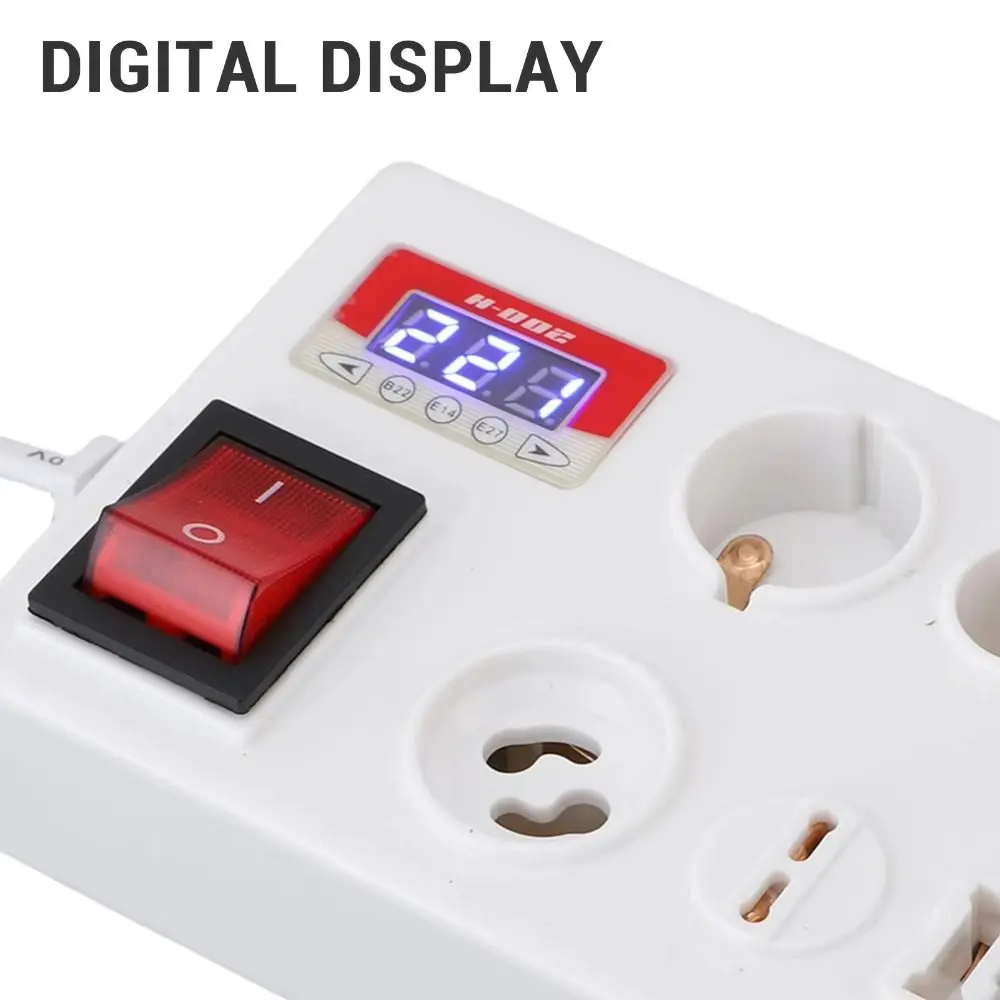 Bild 4: Multifunktionaler LED-Leistungstester, einfach zu bedienen, genaue Messung, Lampentester-Box, LED-Anzeige, schneller Spannungsprüfer