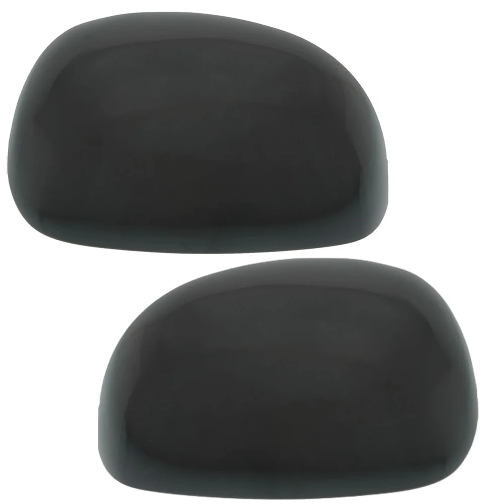 

Left/Right Side Rearview Mirror Cover Caps Shell Replacement for Ford F-150 F-250 Expedition Lincoln Navigator Unpainted Black